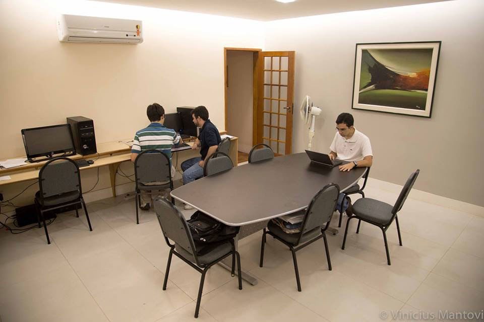 Sala de estudo do CCBV